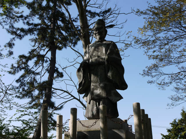 長浜 豊臣秀吉の銅像