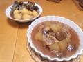 冬瓜と鶏肉の煮物　ニシンとジャガイモの煮物　20130823