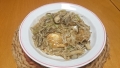 サンマの生姜煮と鶏のから揚げ　20130826