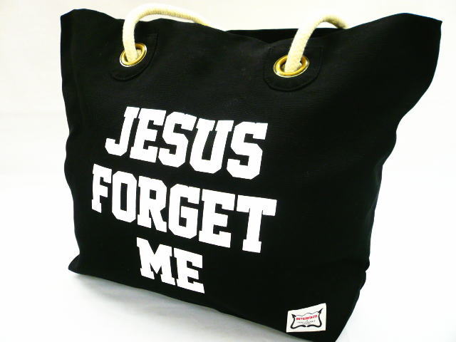 INTERFACE JESUS FORGET ME TOTE BAG