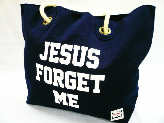 INTERFACE JESUS FORGET ME TOTE BAG