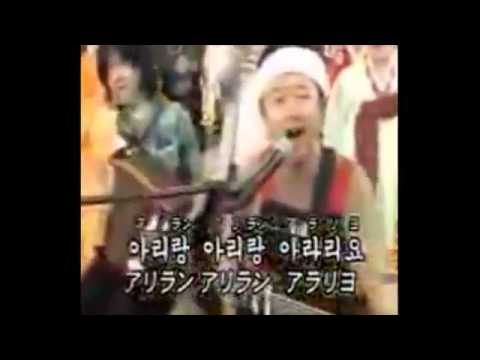 鶴橋で、朝鮮民謡「アリラン」を朝鮮語で歌う桑田佳祐