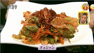５月２８日放送NHK「あさいち」。新大久保の韓国料理店の韓国の刺身料理をごり押し！