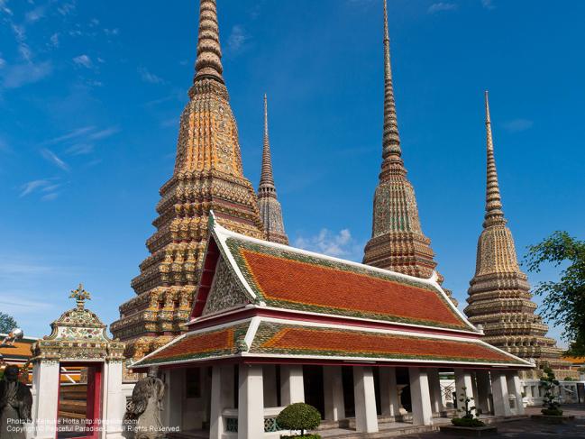 ワット・ポー(Wat Pho)の仏塔